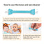 Oogiebear Infant Nose & Ear Cleaner Two Pack - Orange/Sea Foam with Case