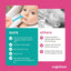 Oogiebear Infant Nose & Ear Cleaner Two Pack - Raspberry/Sea Foam with Case on Luna Baby Store Miami