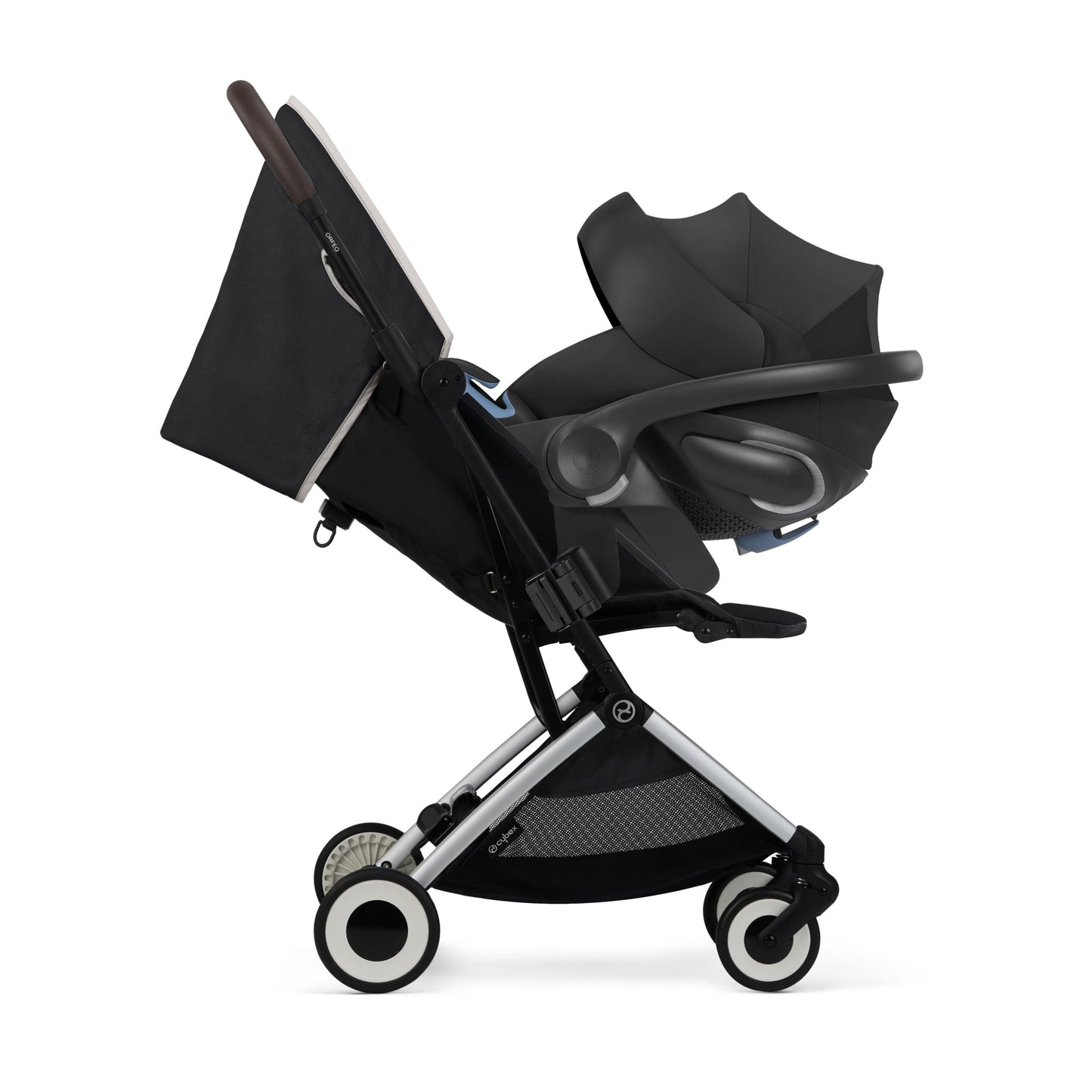 Cybex Orfeo Stroller Silver/Moon Black - Luna Baby Store Miami
