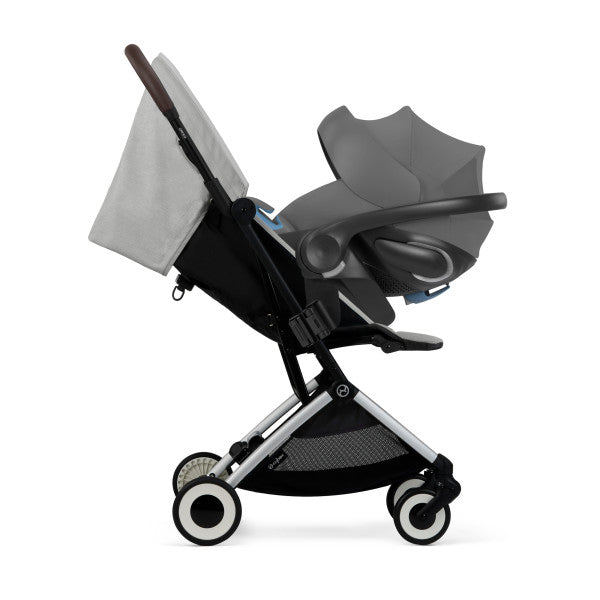 Cybex Orfeo Stroller Silver/Lava Grey - Luna Baby Store Miami