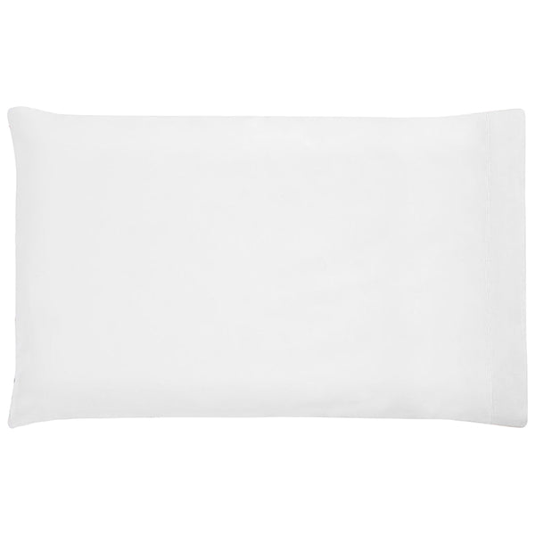 Organic Jersey Toddler Pillow Case - White
