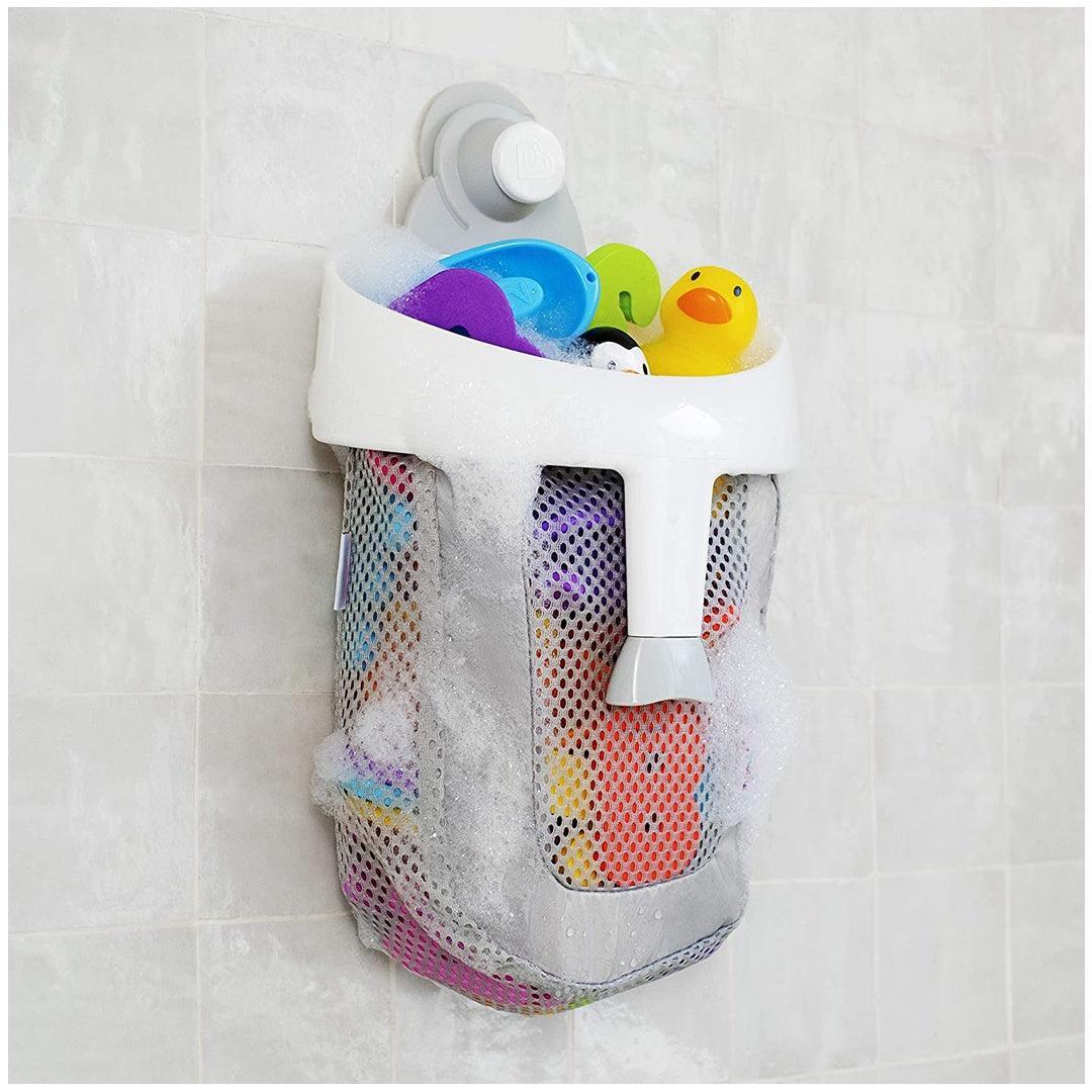 Organizador Infantil De Brinquedos De Banho Munchkin Scoop Cinza - Munchkin Babytunes