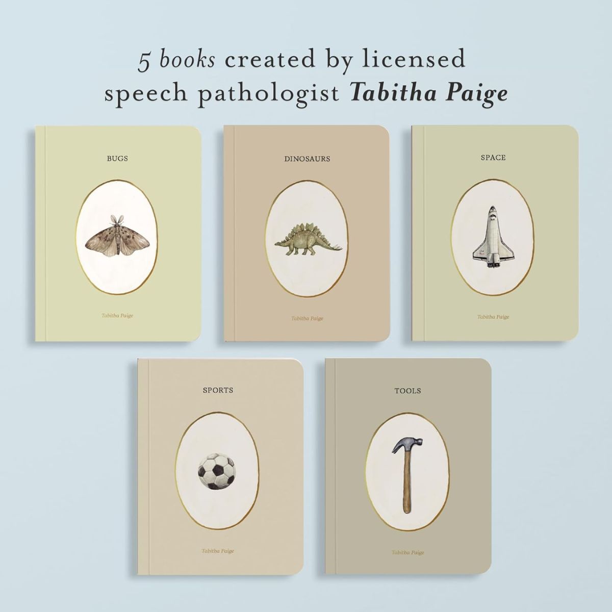 Our Little Library: A Foundational Language Vocabulary Board Book Set for Babies Vol 3 on Luna Baby Store Miami