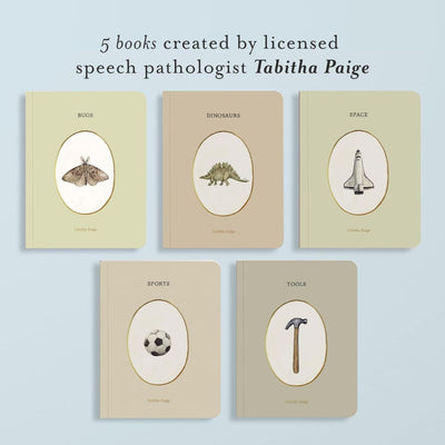 Our Little Library: A Foundational Language Vocabulary Board Book Set for Babies Vol 3