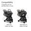 Uppababy - Adapters For Minu V3 - (Compatible with all Mesa and Aria car seats)