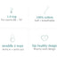 Aden + Anais Essentials Wrap Swaddle 3 pack - Dino Rama