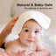 Keababies - 6-Pack Baby Wash Cloths, White