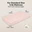 Keababies 2 Pack Organic Cotton Fitted Crib Sheet - Cameo