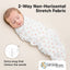 KeaBabies 3pk Soothe Baby Swaddles 0-3 Months, Sleep Sack for Newborns Butterflies