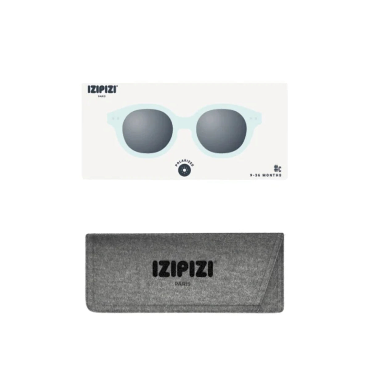 Izipizi Sunglasses Kids 9-36M #C - Aqua Green