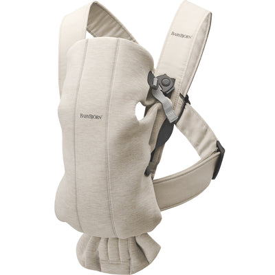 BabyBjörn Baby Carrier Mini 3D Jersey -  Light Beige