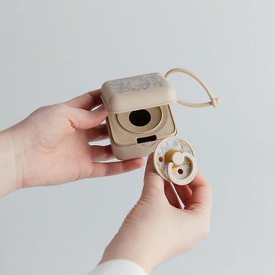 BIBS x LIBERTY Pacifier Box - Strawberries and Cream Vanilla