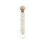 Bibs Pacifier Clip Knitted - Ivory