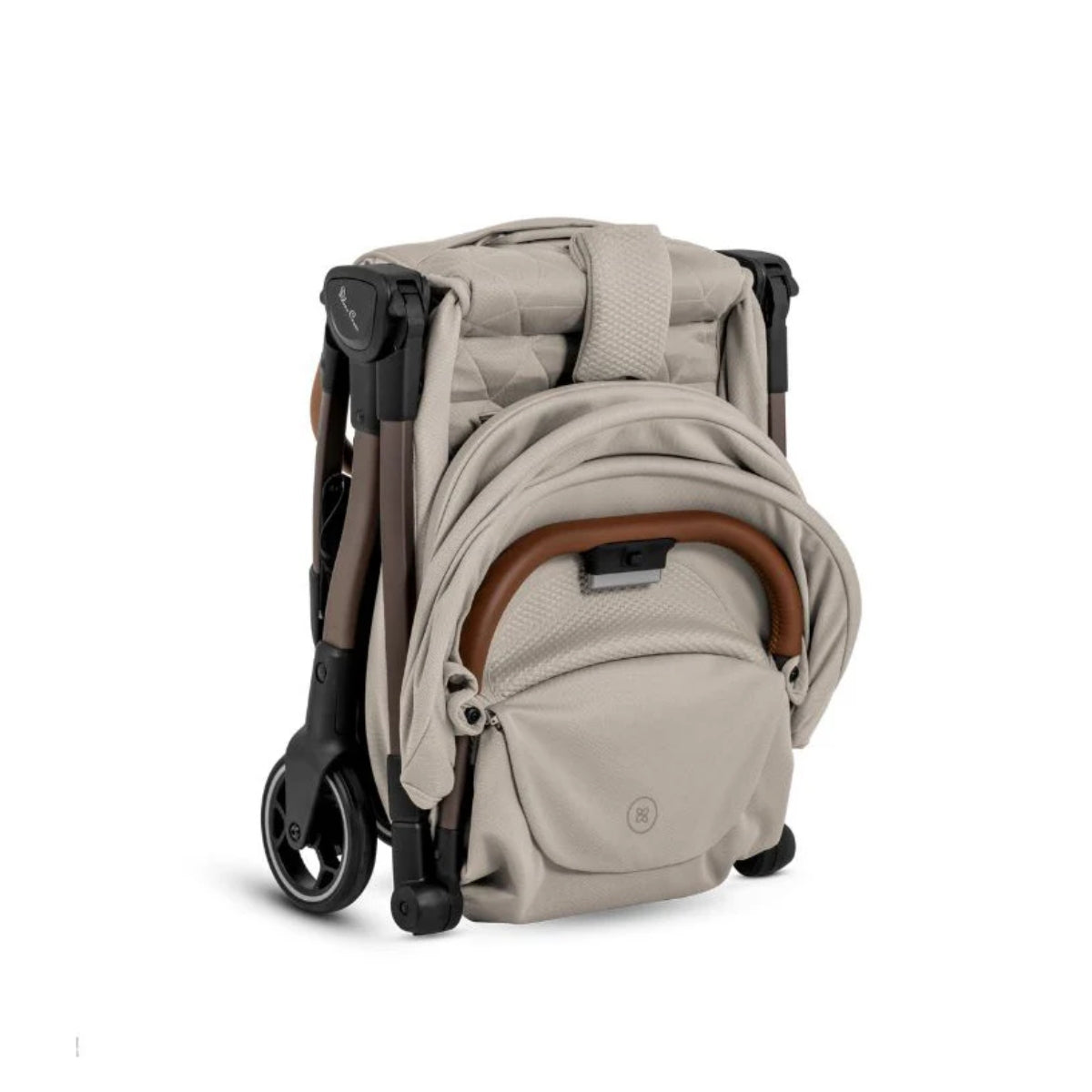 Silver Cross Clic Compact Stroller - Latte