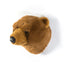 Oliver The Brown Bear Soft Plush Wall Decoration