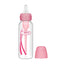Dr. Brown - 8 Oz Options+ Narrow Anti-Colic Baby Bottle, Pink