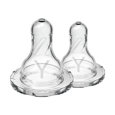Dr. Brown's Y-Cut Silicone Narrow Nipple - 2 Pack