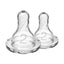 Dr. Brown's Level 2 Silicone Narrow Nipple - 2 Pack