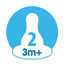 Dr. Brown's Level 2 Silicone Narrow Nipple - 2 Pack