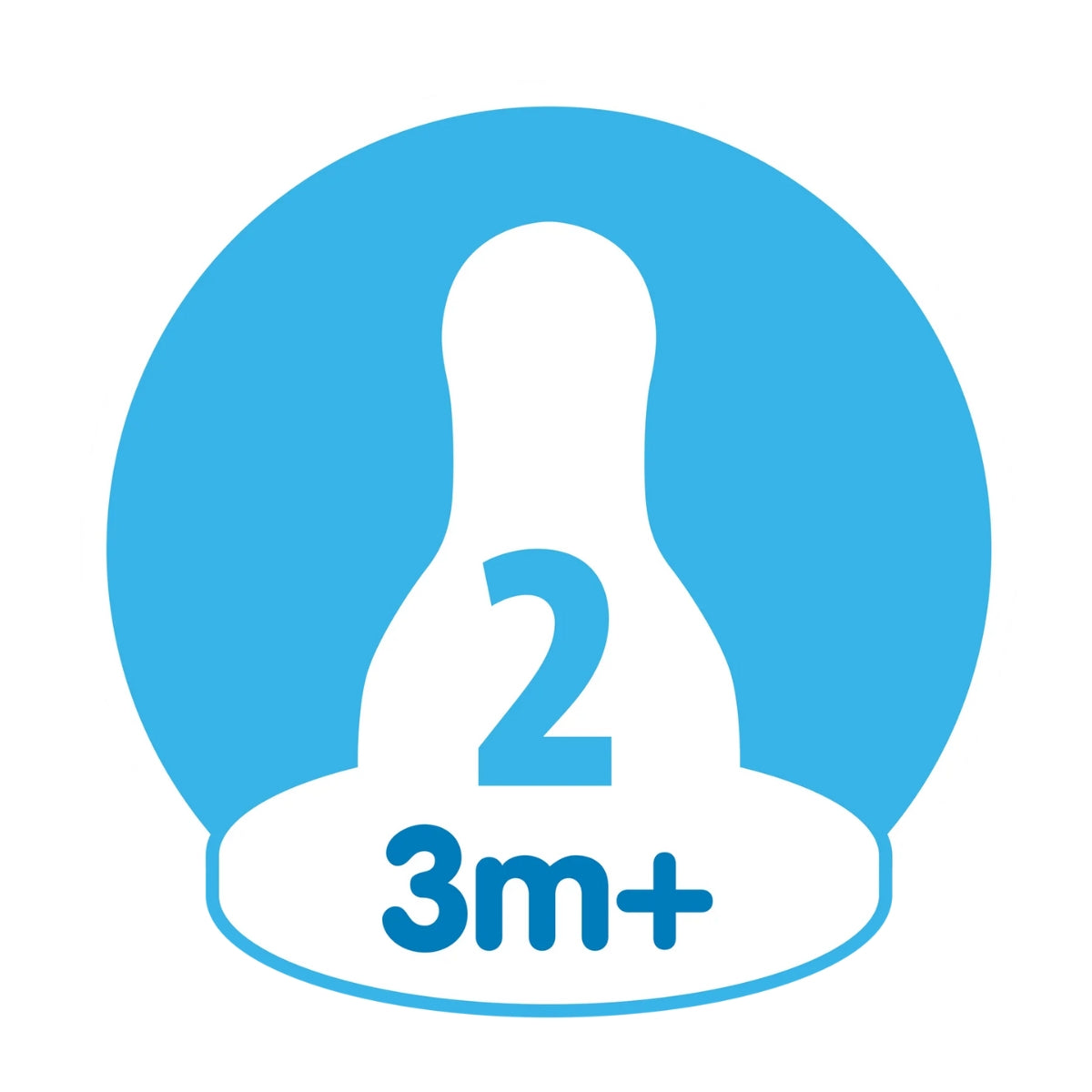 Dr. Brown's Level 2 Silicone Narrow Nipple - 2 Pack