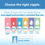 Dr. Brown's Level 3 Silicone Narrow Nipple - 2 Pack