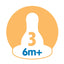 Dr. Brown's Level 3 Silicone Narrow Nipple - 2 Pack