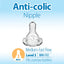 Dr. Brown's Level 3 Silicone Narrow Nipple - 2 Pack
