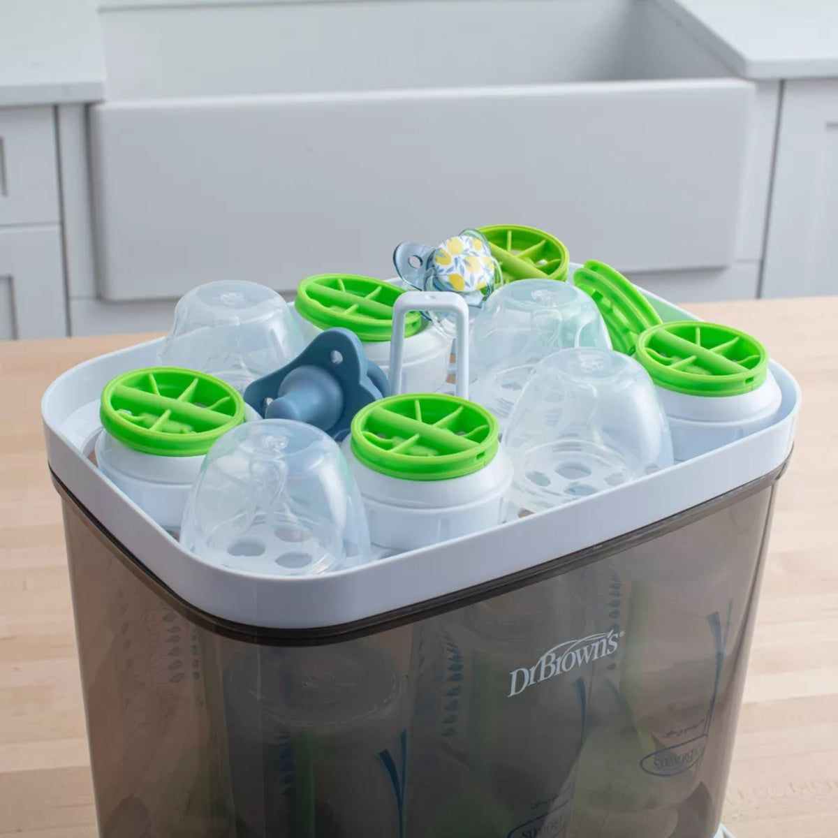 Dr. Brown's All-in-One Sterilizer & Dryer for Baby Bottles and Newborn Essentials