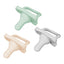 Dr. Brown's HappyPaci One-Piece 100% Silicone Pacifier- 0-6 Months - 3pk Green/Cream/Gray