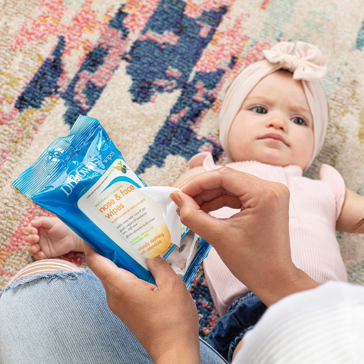 Dr. Brown's Nose and Face Wipes, 30 Count