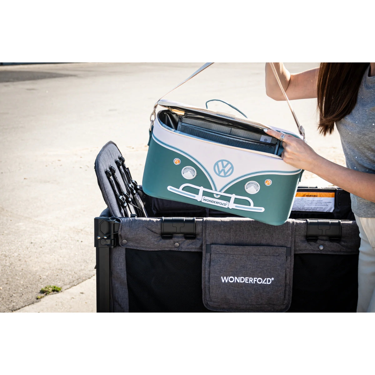 Wonderfold - Volkswagon Cooler Bag, Sage Green