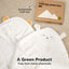 Keababies Cuddle Baby Hooded Towel (Lamb)