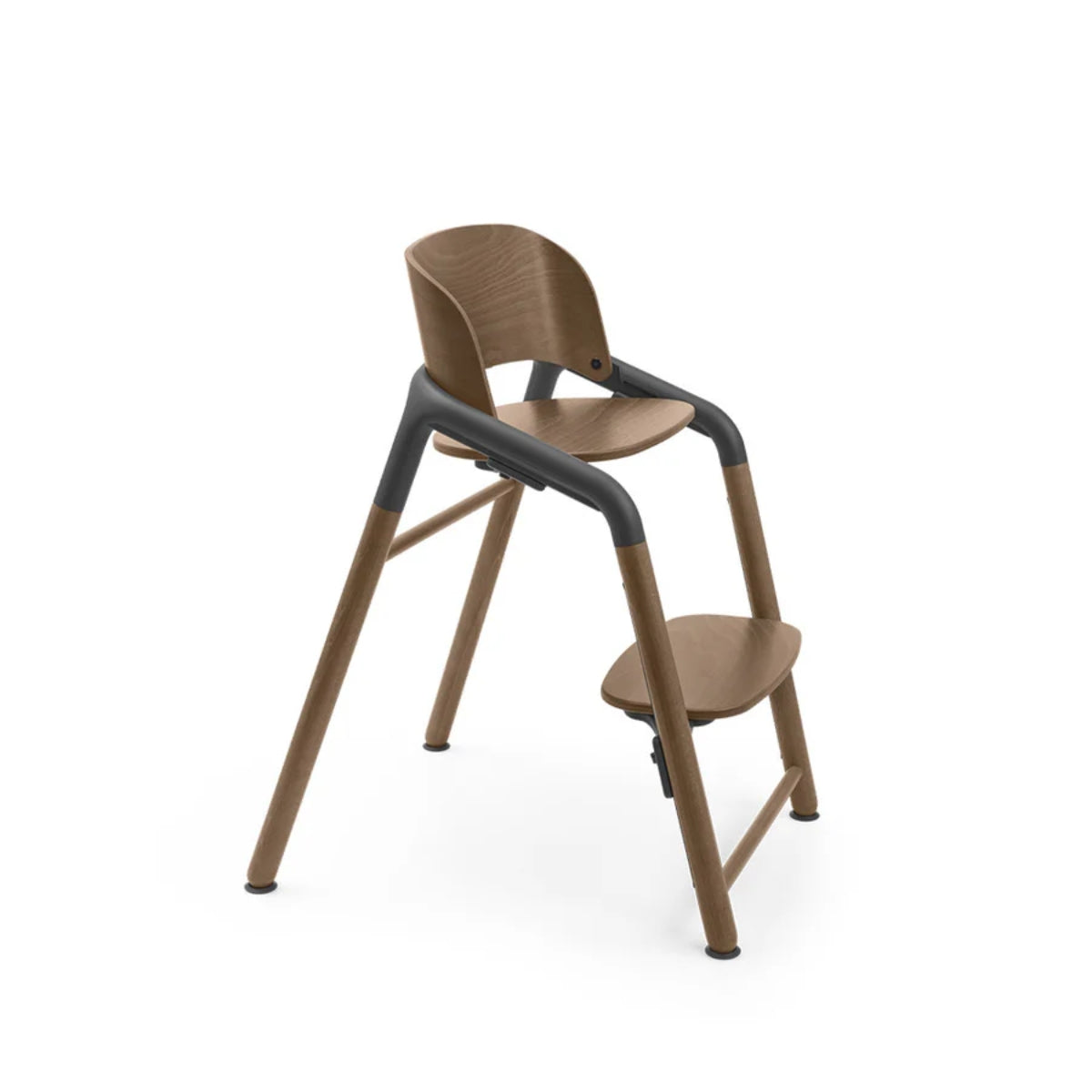 Bugaboo Giraffe Complete High Chair - Warm Wood/ Gray