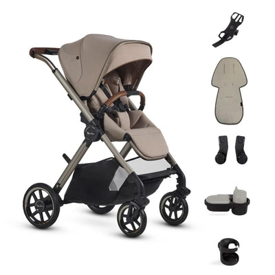 Silver Cross Reef 2 Stroller and Accessory Bundle Frappe