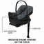 Cybex Cloud G Lux With SensorSafe - Lava Grey