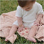 Mushie Flower Press Toy Soft Lilac/ Daffodil/ Ivory