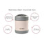 Beaba Stainless Steel 10 oz Jar - Eucalyptus