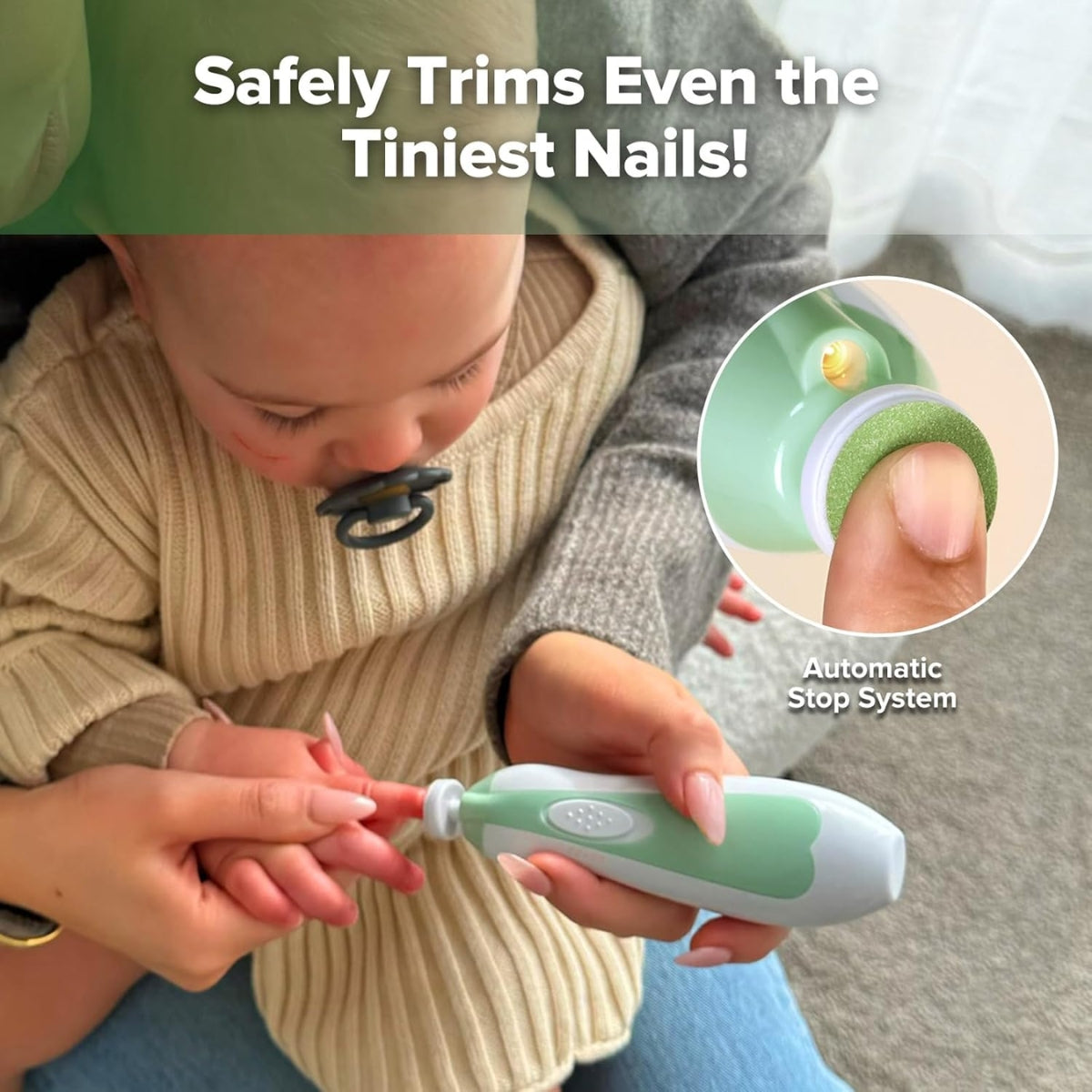 Haakaa Baby Nail Care Set Green
