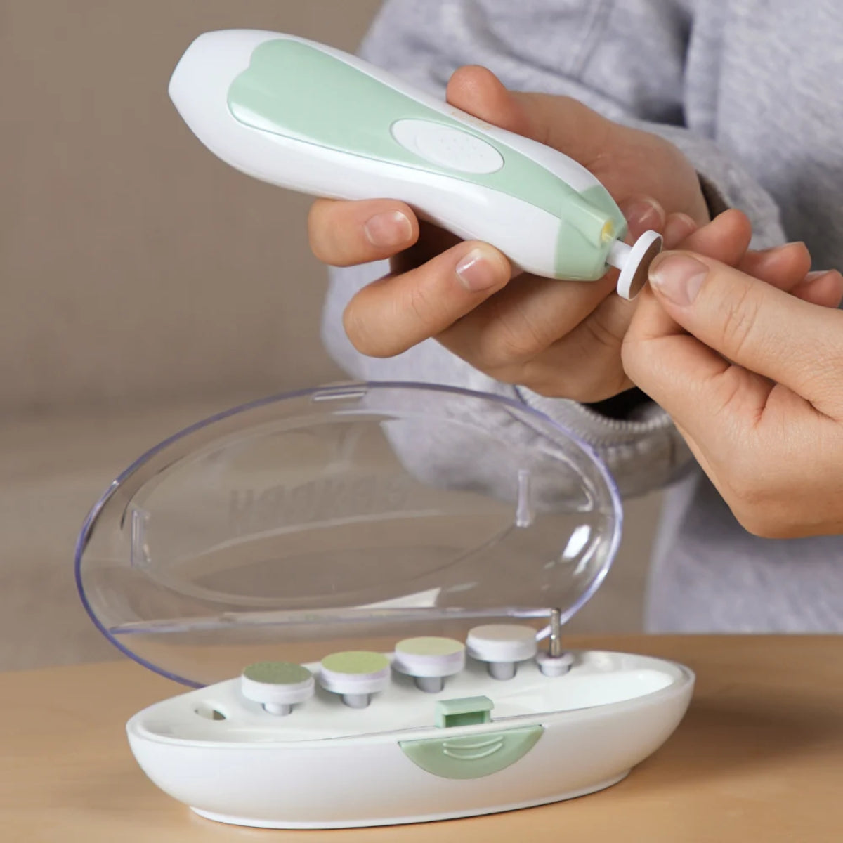 Haakaa Baby Nail Care Set Green