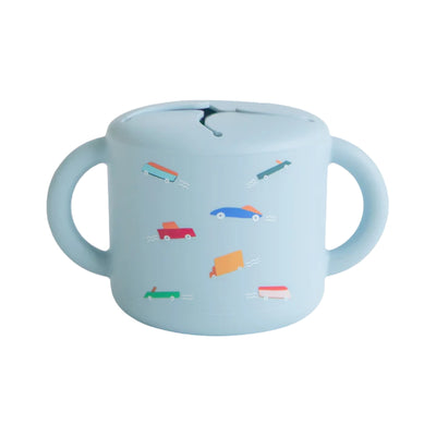 Mushie Snack Cup Retro Cars