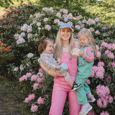 Mushie Snack Cup - Lilac Flowers
