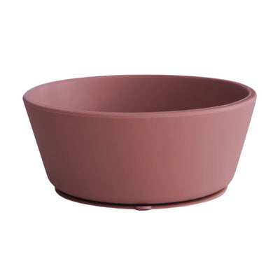 Mushie Silicone Suction Bowl - Woodchuck