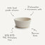 Mushie Silicone Suction Bowl - Woodchuck