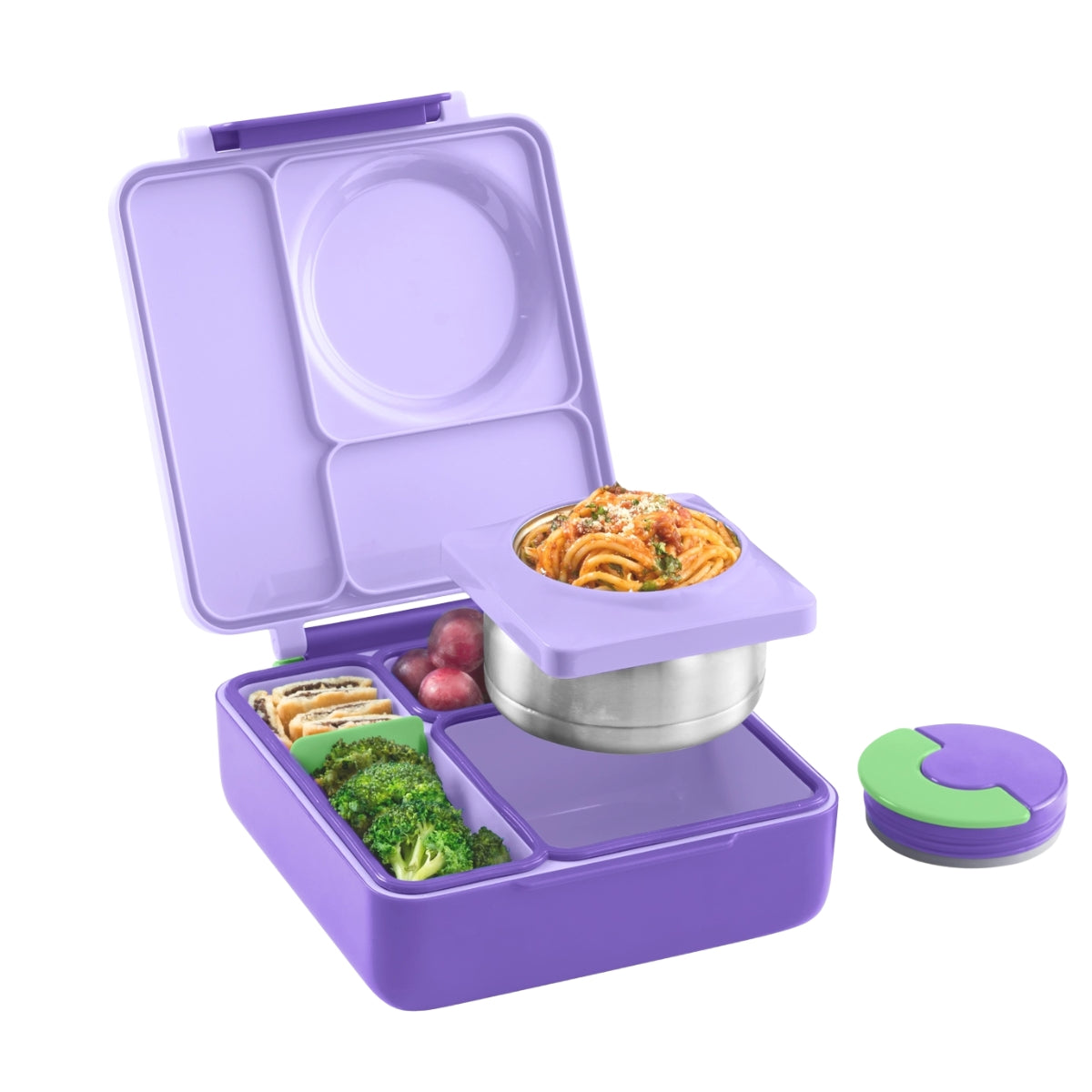 Omiebox Children's Thermal Lunch Box - Lilac Purple