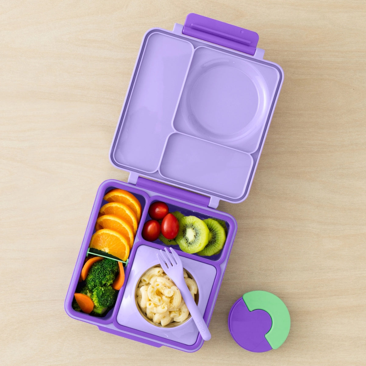 Omiebox Children's Thermal Lunch Box - Lilac Purple