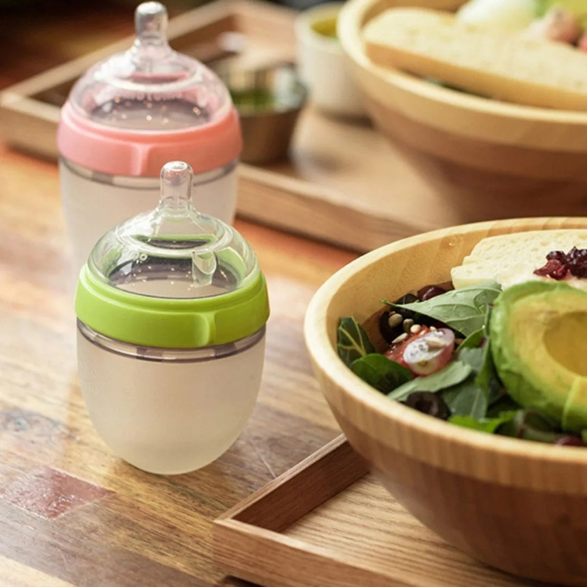 Comotomo Baby Bottle 150ml / 5oz Green