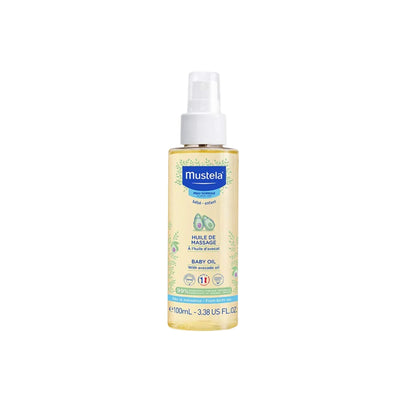 Mustela Baby Oil Moisturizing Oil for Massage