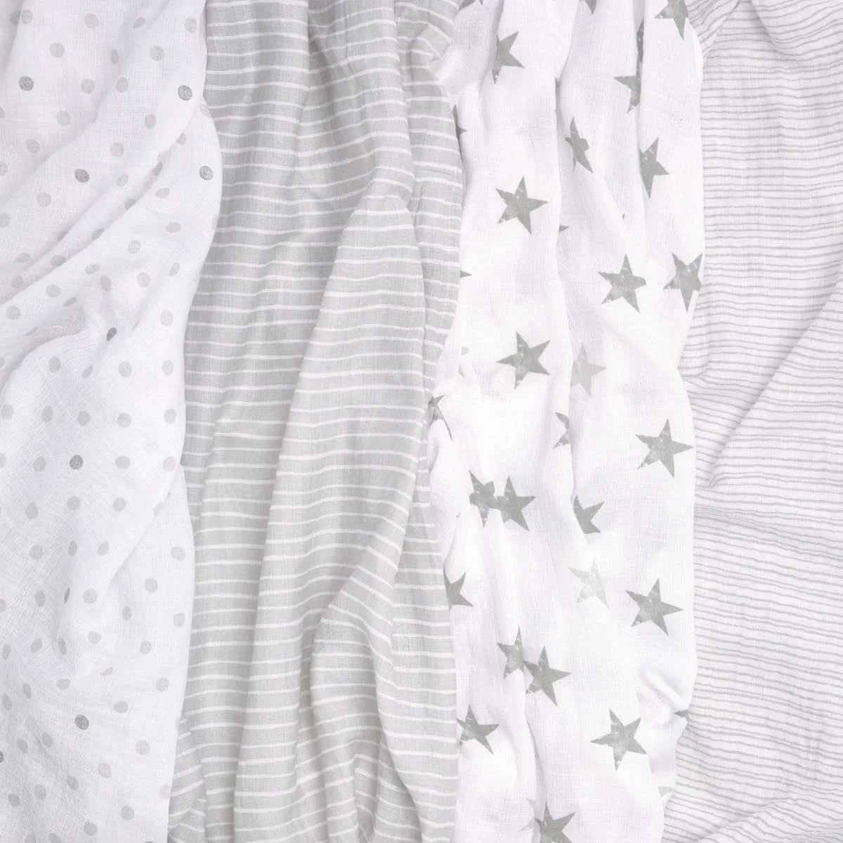 Aden + Anais - 4Pk Muslin Swaddles, Dusty
