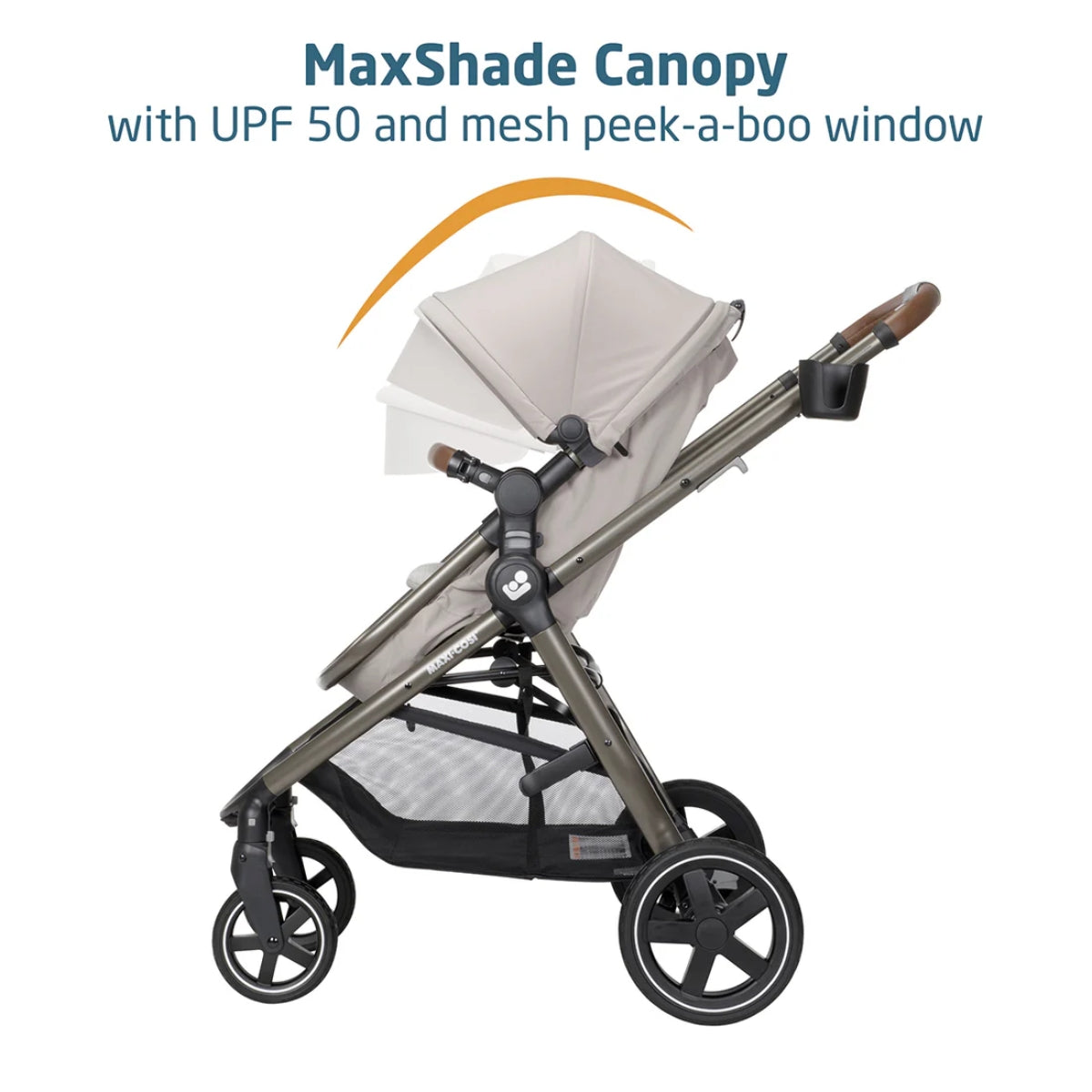 Maxi-Cosi Zelia™² Luxe 5-in-1 Modular Travel System - New Hope Tan