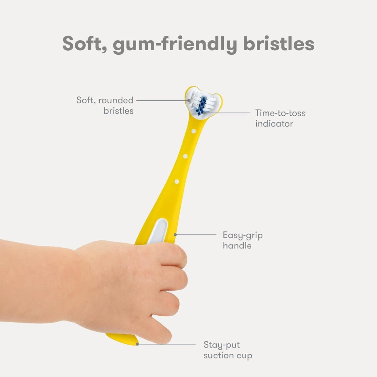 Fridababy Smilefrida 2.0 Toothhugger, Yellow